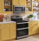 GE&reg; Stainless Steel 29-7/8 in. 6.6 cu. ft. 40A Freestanding Double Oven 