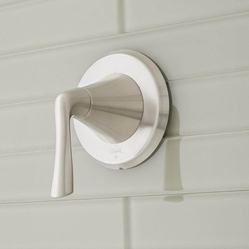 Single Handle 6 Function Diverter Valve Trim Set in Brushed Nickel - 3/4 in. Valve Included 