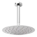 10 in. Single Function Ceiling Mounted Rain Showerhead Set in Polished Chrome - 6 in. Arm Included