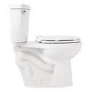 Signature Hardware White 1.28 gpf Round Floor Mount Two Piece Toilet 