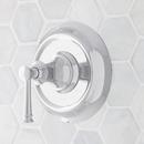 Single Handle Pressure Balance Valve Trim Set in Polished Chrome - 1/2 in. Valve Included