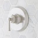 Signature Hardware Brushed Nickel Single Handle Thermostatic Valve Trim 