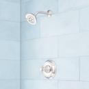 Single Handle Multi Function Shower Faucet in Brushed Nickel