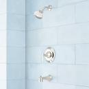 Single Handle Single Function Bathtub & Shower Faucet Set in Polished Nickel - 1/2 in. Valve Included