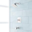 Single Handle Single Function Bathtub & Shower Faucet Set in Brushed Nickel - 1/2 in. Valve Included