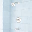 Single Handle Multi Function Bathtub & Shower Faucet Set in Polished Nickel - 1/2 in. Valve Included