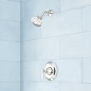 One Handle Single Function Shower Faucet in Polished Nickel