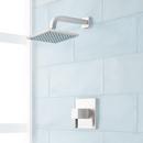 Single Handle Single Function Shower Faucet in Brushed Nickel