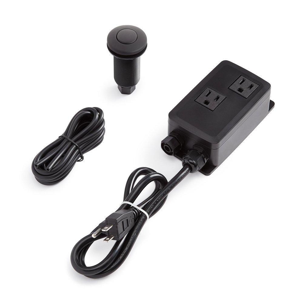 Signature Hardware Matte Black Air Switch 