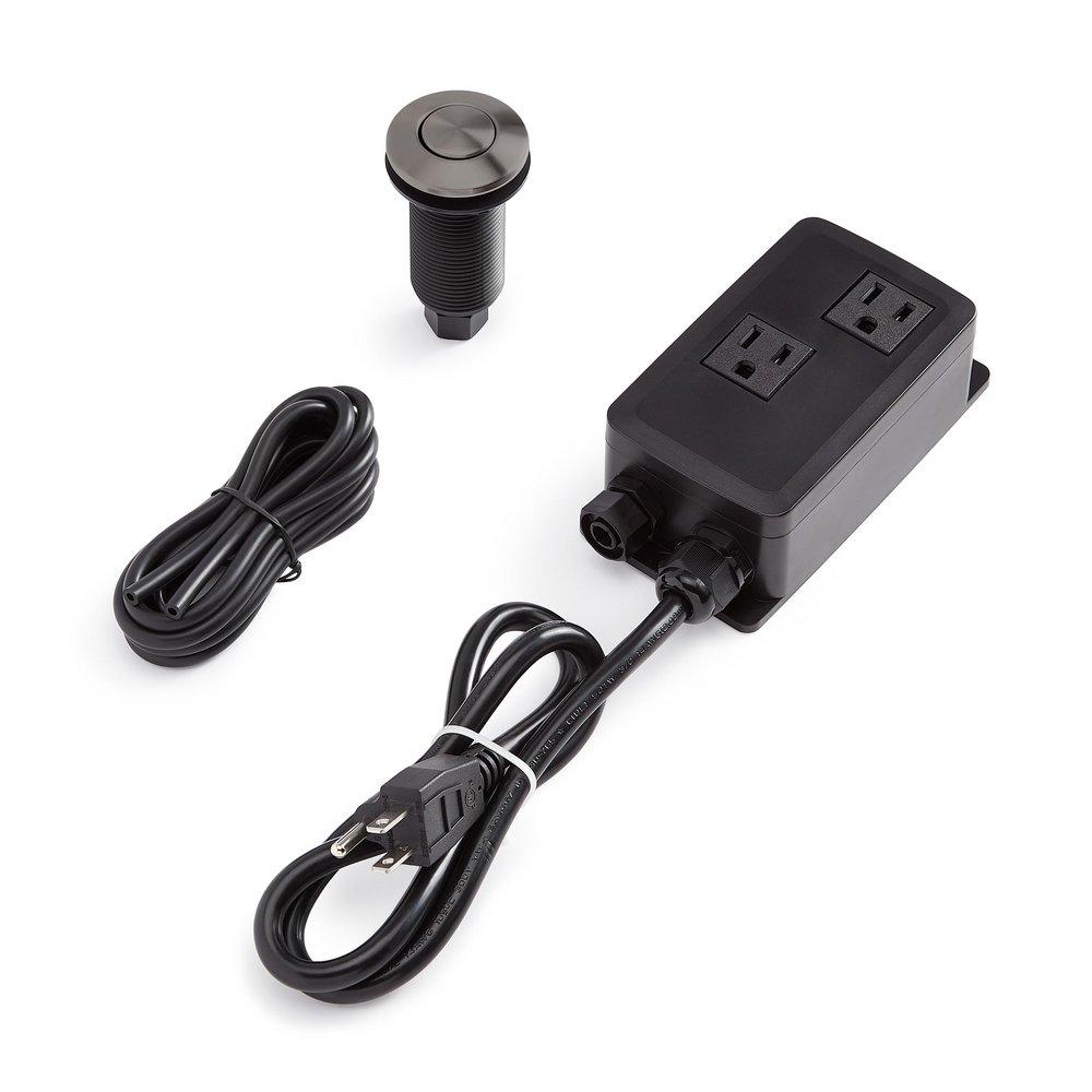 Signature Hardware Polished Nickel Air Switch 