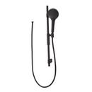 30 in. Shower Rail Set in Matte Black - Hand Shower and Hose Included