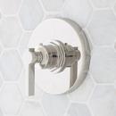 Single Handle Thermostatic Valve Trim in Polished Nickel