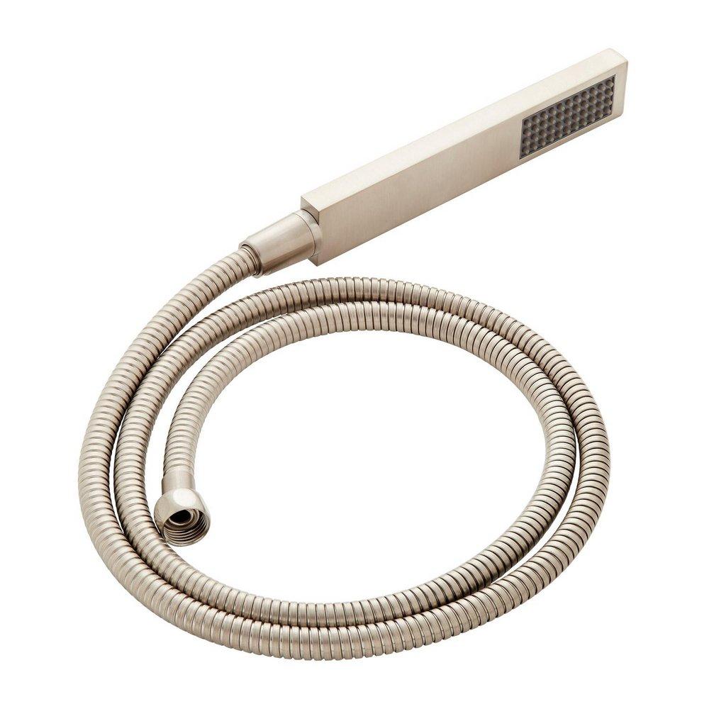 Single Function Hand Shower Set in Brushed Nickel - Hose Included 