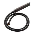 Single Function Hand Shower Set in Matte Black - Hose Included 