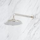 8 in. Single Function Rain Showerhead Set in Polished Chrome - 12 in. Arm Included