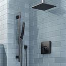 Single Handle Single Function Shower System Set in Matte Black