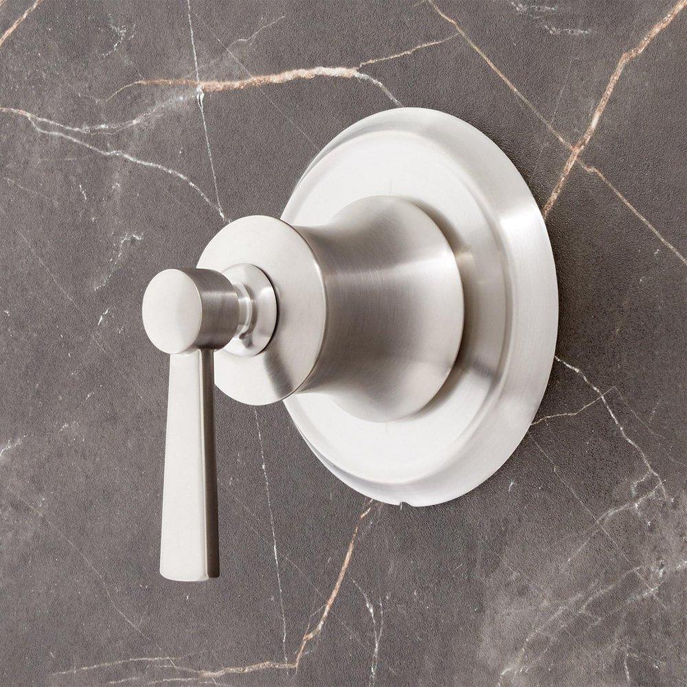 Signature Hardware Brushed Nickel Diverter Valve 