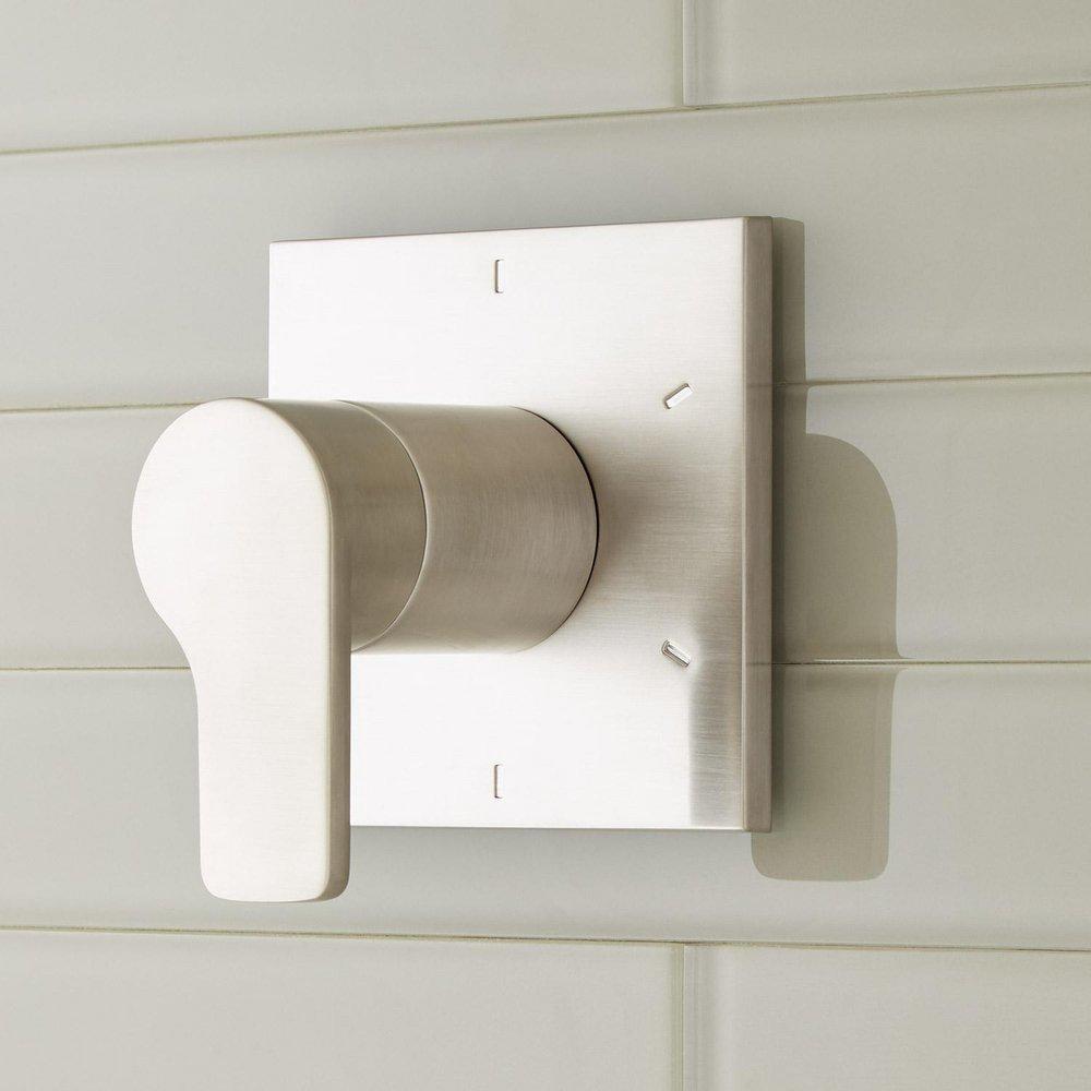 Signature Hardware Brushed Nickel Diverter Valve 