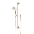 27 in. Shower Rail Set in Polished Nickel - Hand Shower and Hose Included