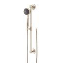 27 in. Shower Rail Set in Polished Nickel - Hand Shower and Hose Included
