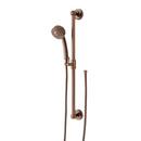 27 in. Shower Rail Set in Oil Rubbed Bronze - Hand Shower and Hose Included