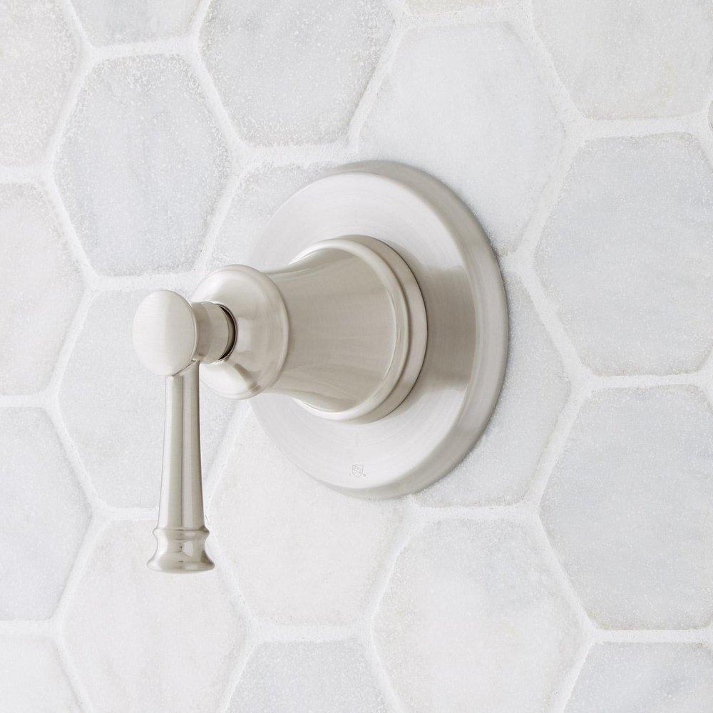 Signature Hardware Brushed Nickel Diverter Valve 