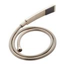 Single Function Hand Shower Set and Hose in Brushed Nickel