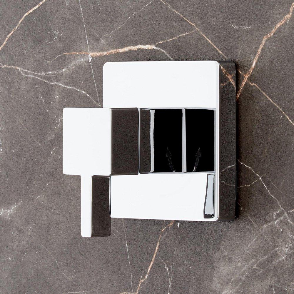 Single Handle Volume Control Valve Trim Set in Polished Nickel- 1/2 in. Valve Included 