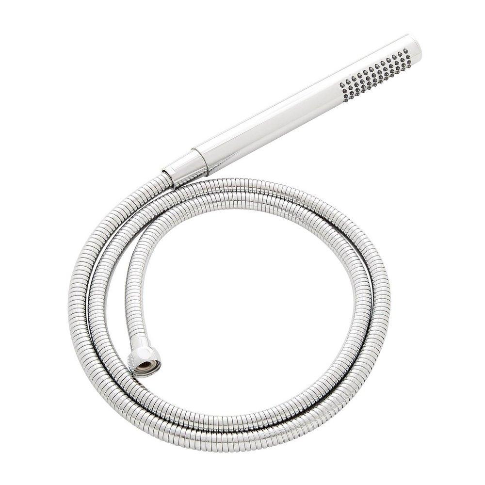 Single Function Hand Shower Set in Polished Chrome - Hose Included 