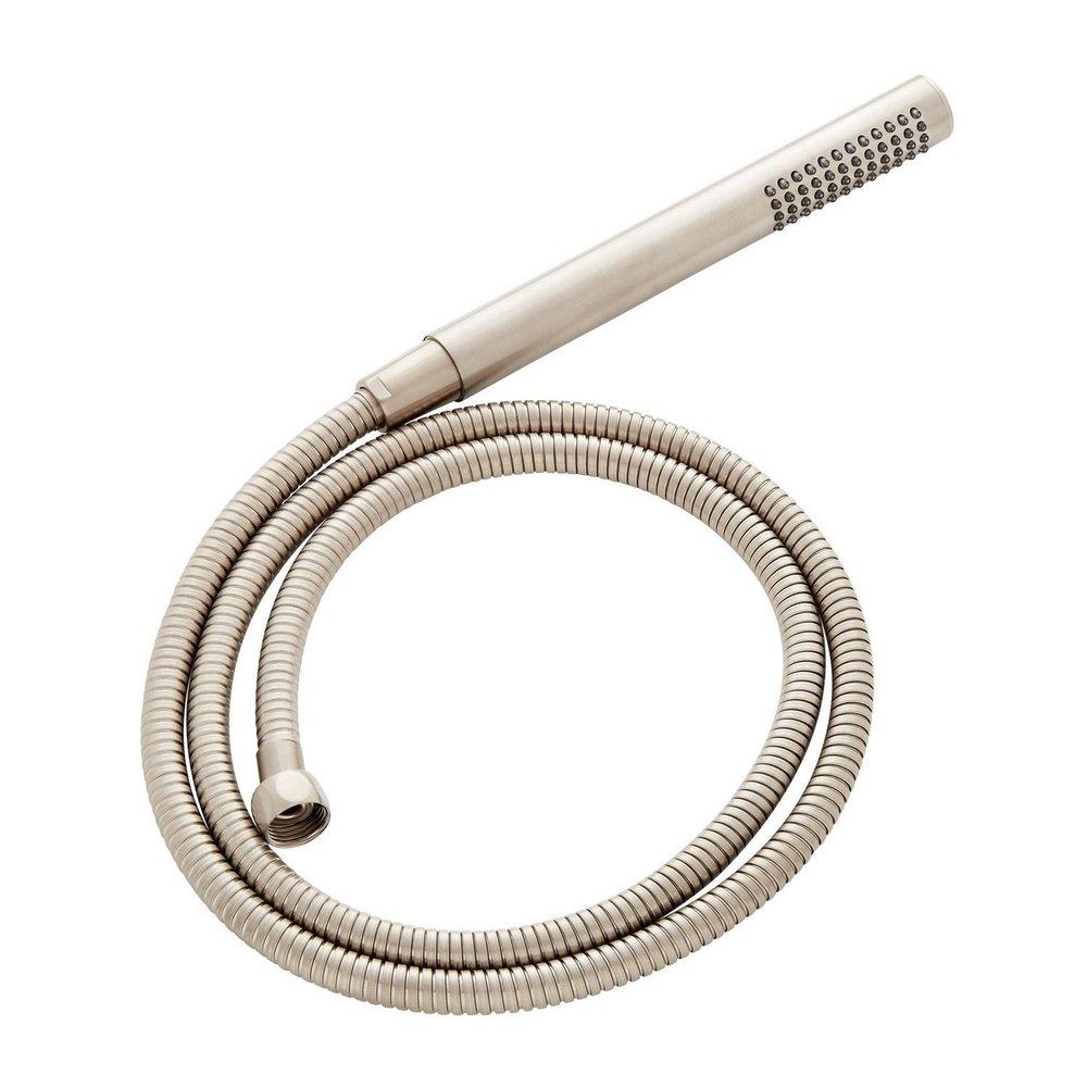 Single Function Hand Shower Set in Brushed Nickel - Hose Included 