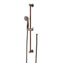 30 in. Shower Rail Set in Oil Rubbed Bronze - Hand Shower and Hose Included