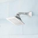 1.8 GPM Single Function Shower Head with Shower Arm in Polished Chrome