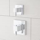 Two Handle Thermostatic and Volume Control Valve Trim Set in Polished Chrome - 1/2 in. Valves Included