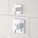 Two Handle Thermostatic and Volume Control Valve Trim Set in Polished Chrome - 1/2 in. Valves Included