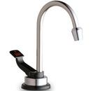1 Hole Deck Mount Hot Water Dispenser with Single Lever Handle in Stainless Steel