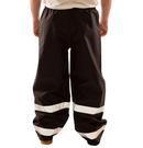 Tingley Black Plastic Pants in Black and Silver 