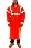Size 3X Nomex® Reusable Coat in Fluorescent Orange and Red