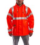 Tingley Fluorescent Orange Nomex&reg; Reusable Jacket in Fluorescent Orange and Red 