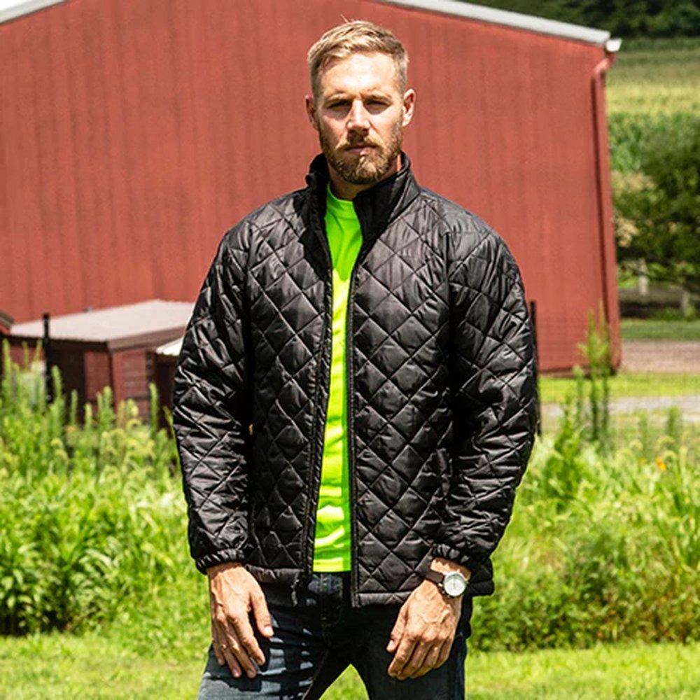 Tingley Black Quilted Insulated Jacket 