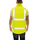 Tingley Black Plastic Vest in Black, Fluorescent Yellow-Green 