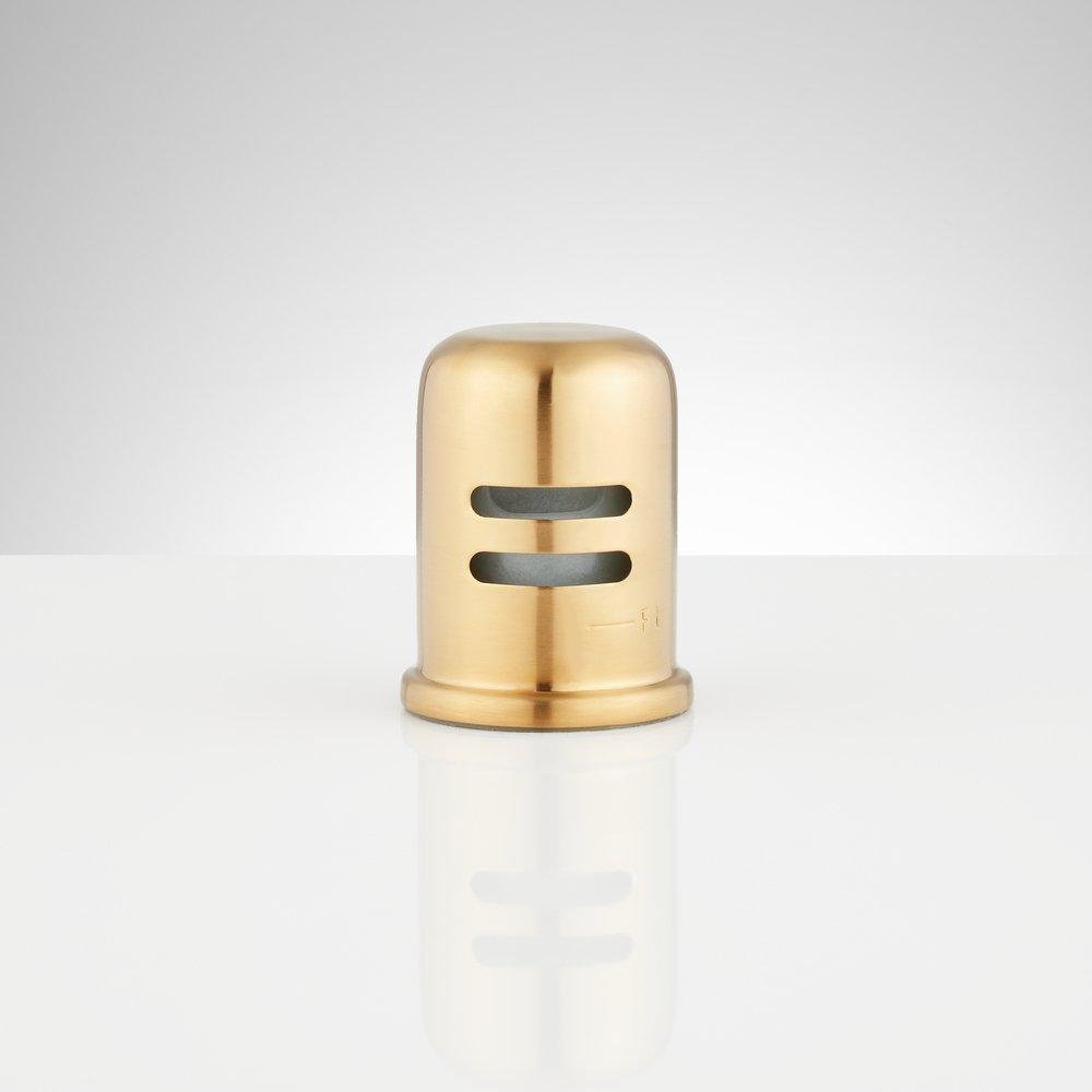 Signature Hardware Brushed Gold 5/8 x 15/16 in. Air Gap 