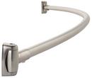 PROFLO&reg; Brushed Nickel 5 ft. Wall Mount Curved Shower Rod 