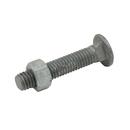Ductmate 3/8 in. Galvanized Steel Carriage Bolt and Nut 