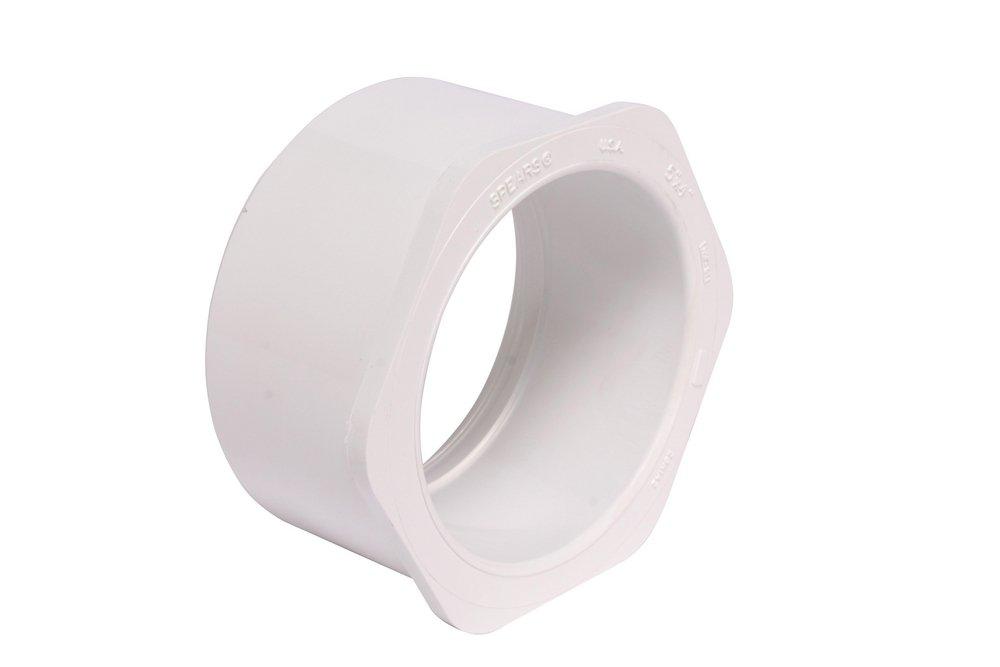 White PVC Schedule 40 Bushing 