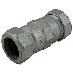 1 in. IPS Schedule 40 Malleable Iron Long Compression Coupling with EPDM Gasket