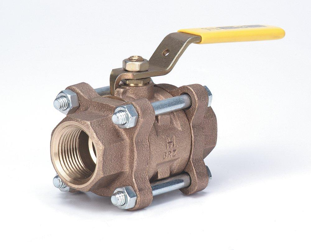 Milwaukee Valve Cast Bronze Full Port Threaded 600# Ball Valve 