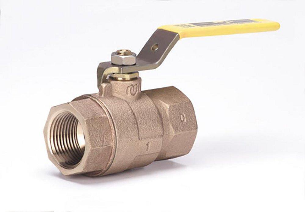 3/8 in. Cast Bronze Full Port Threaded 600# Ball Valve 
