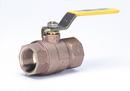 Milwaukee Valve Cast Bronze Full Port Threaded 600# Ball Valve 