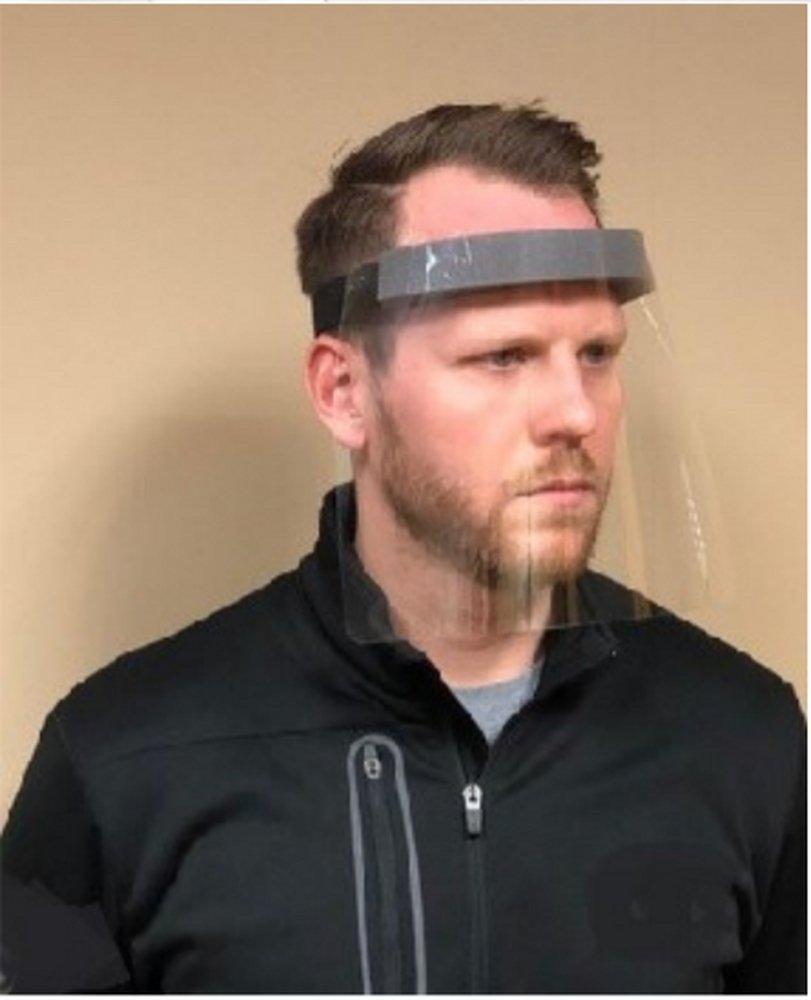 Laird Plastics Clear 11 x 8 in. Disposable Faceshield 