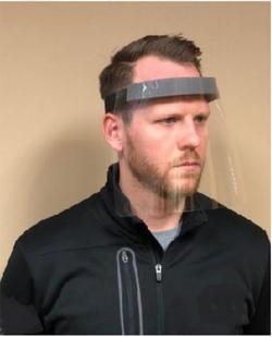 11 x 8 in. Plastic Disposable Faceshield